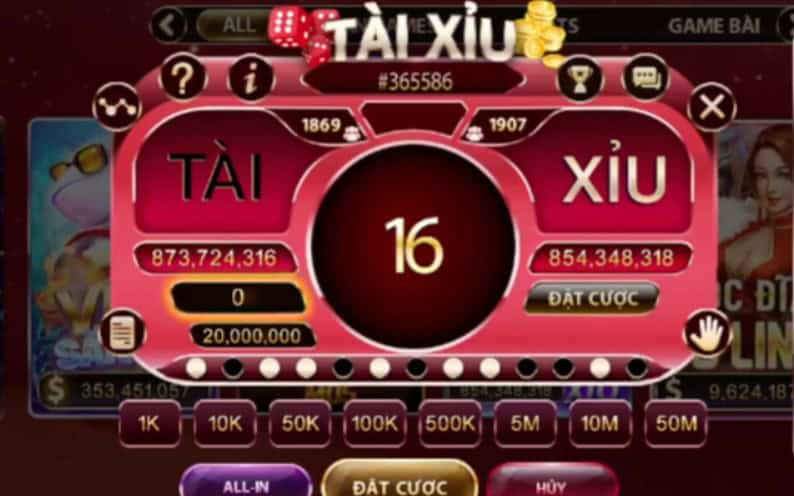 Hướng dẫn chơi Game tài xỉu 188bet thắng liền tay